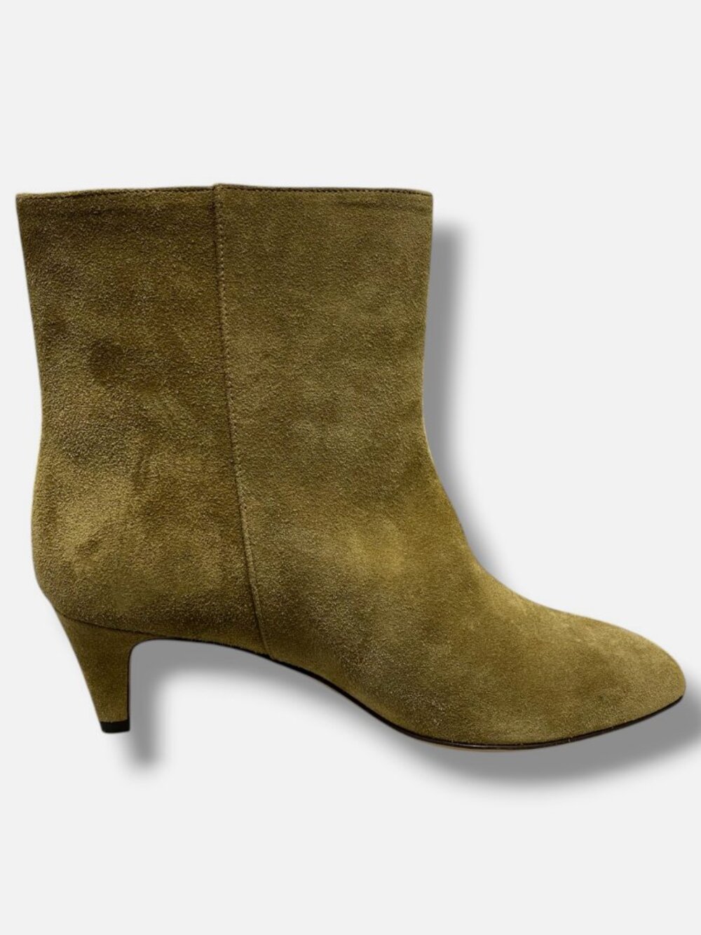 Isabel Marant Women's Beige Taupe Daxi Suede Bootie Shoes Size EU:37 US:7